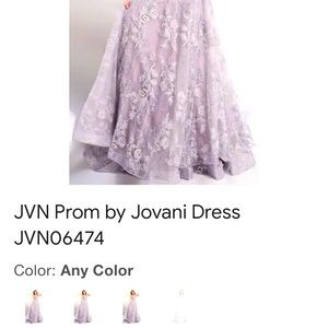 Jovani Prom Ball Gown, Lilac